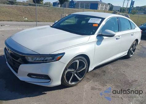2019 Honda Accord Sport from USA, damaged, VIN 1HGCV1F37KA152782